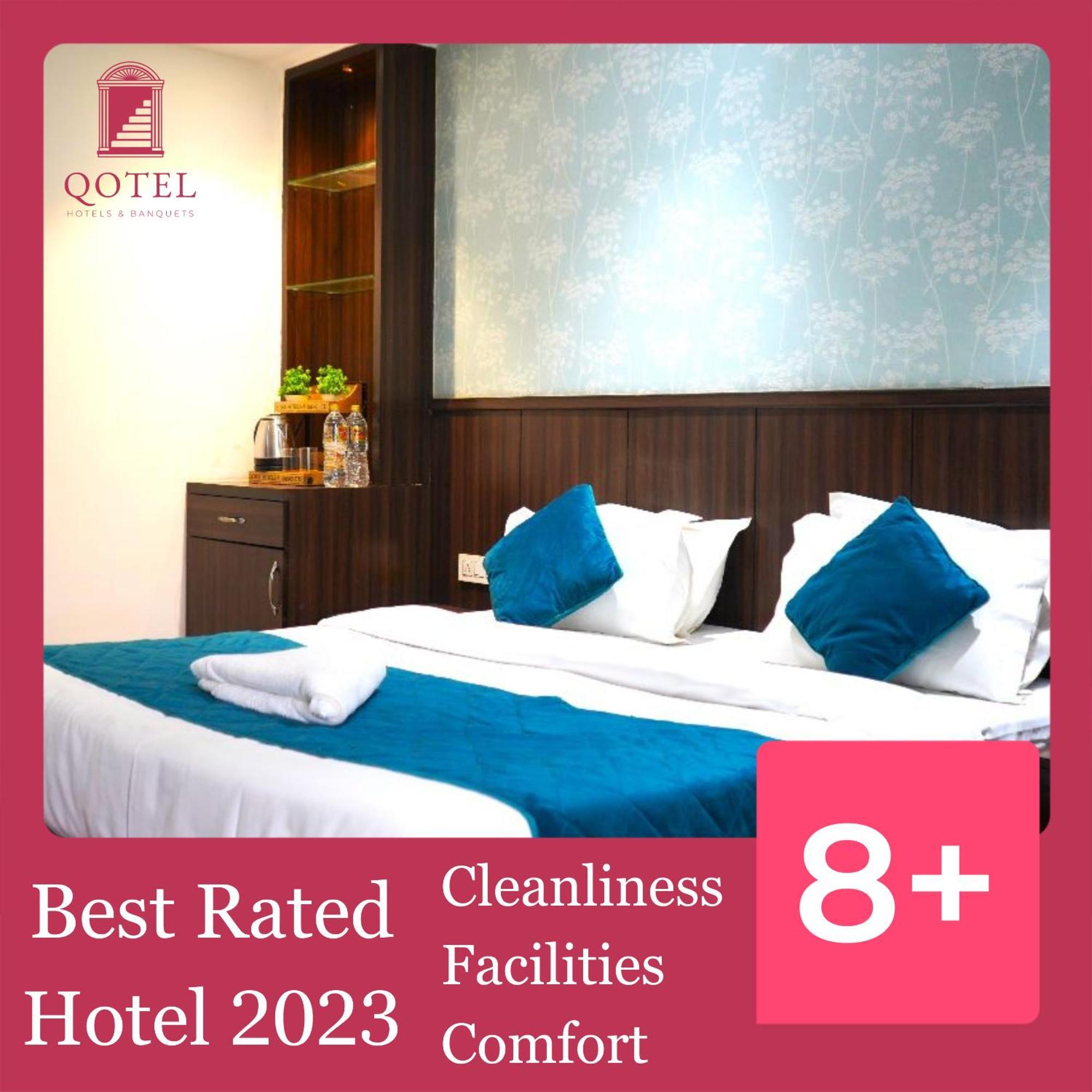 Qotel Hotel Rajouri Garden Above Ritu Marbles, Near Rajouri Garden Metro Station-Couple Friendly New Delhi Extérieur photo